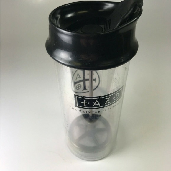 Bodum Tazo Tea Travel Press, Excellent for Loose-Leaf Tea/Coffee, Pre-Owned - Picture 1 of 4